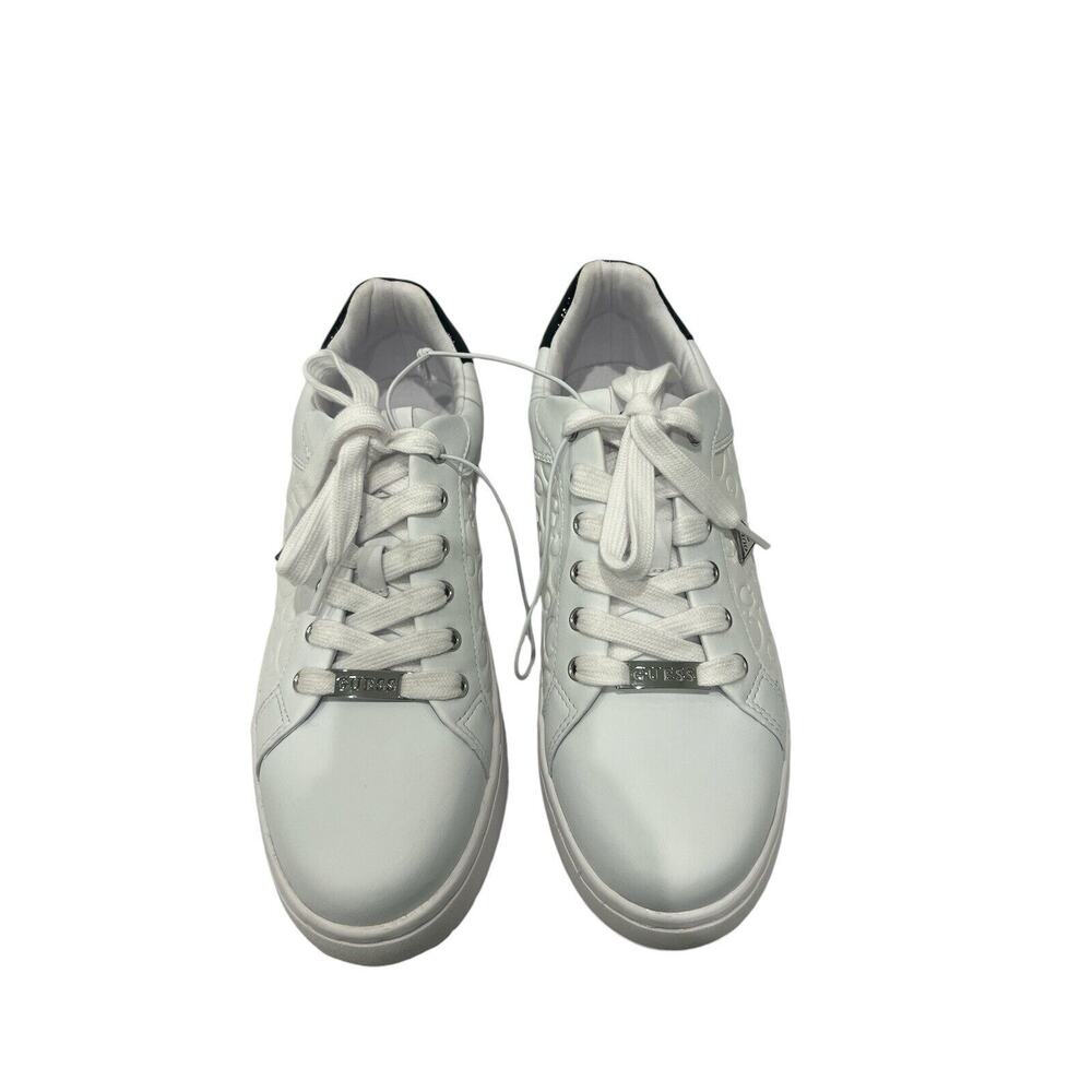 Guess Woman’s Lexxa Sneakers White /blue Size 10 Casual New